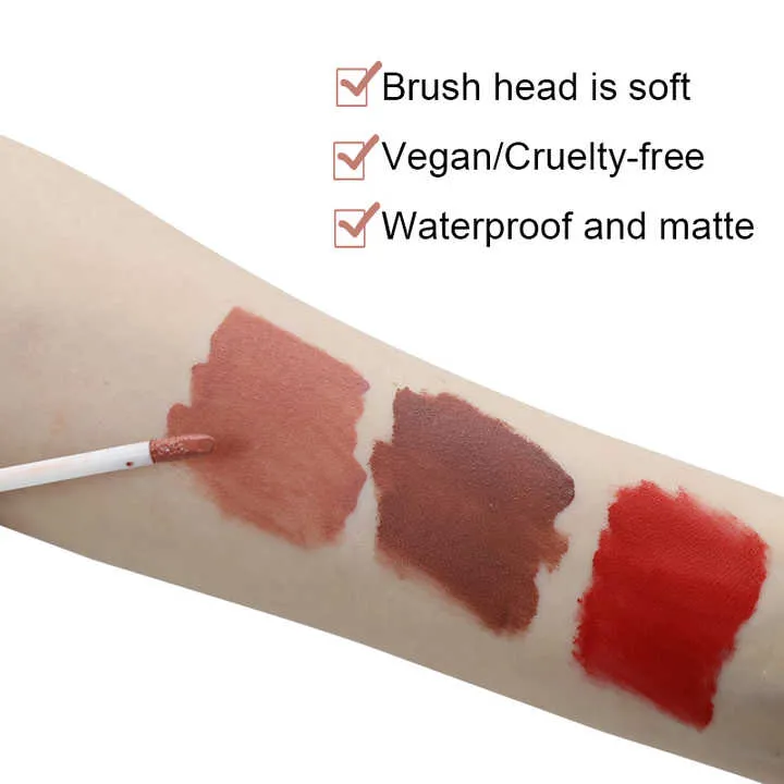 أحمر شفاه عالي الصبغة ومقاوم للماء - Professional Oem Makeup Vendor Waterproof Highly