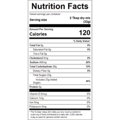 A Touch Of Dutch Orangesicle Flavored Instant Pudding Mix 15lb