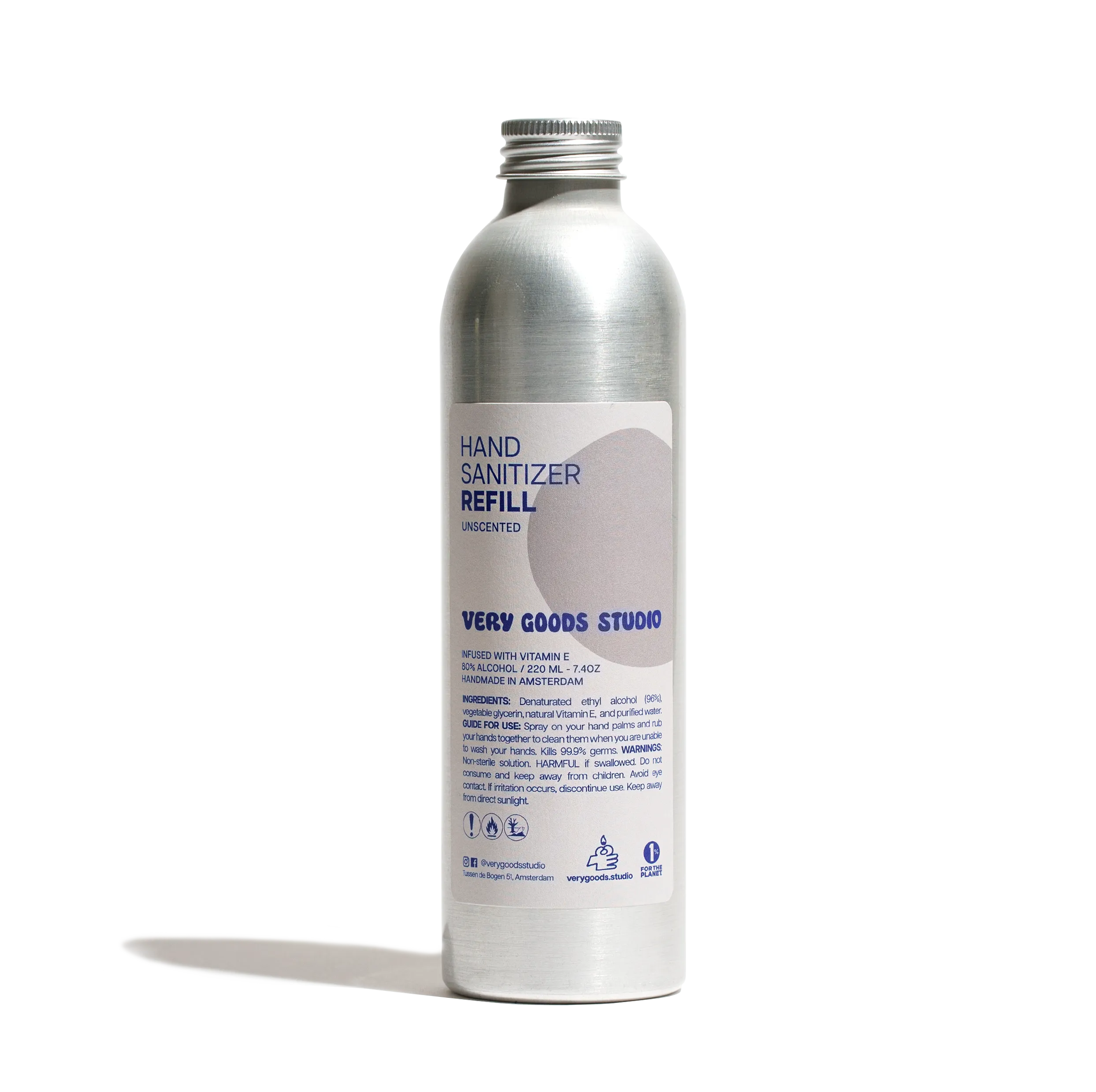 A Very Good HAND SANITIZER Unscented Refill 220ml