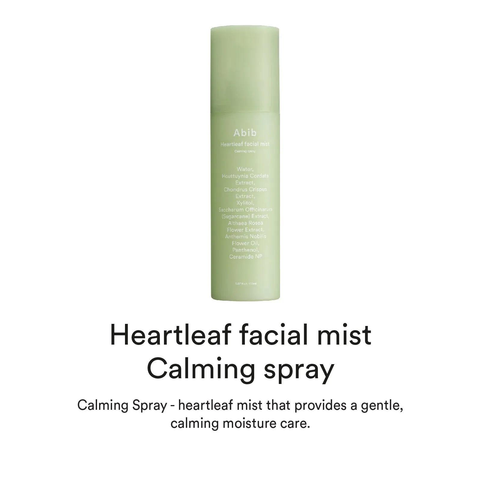 Abib Heartleaf Facial Mist Calming Spray Set (150mI 150mI)