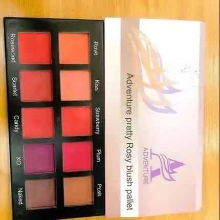 Adventure Makeup Blush Palette.