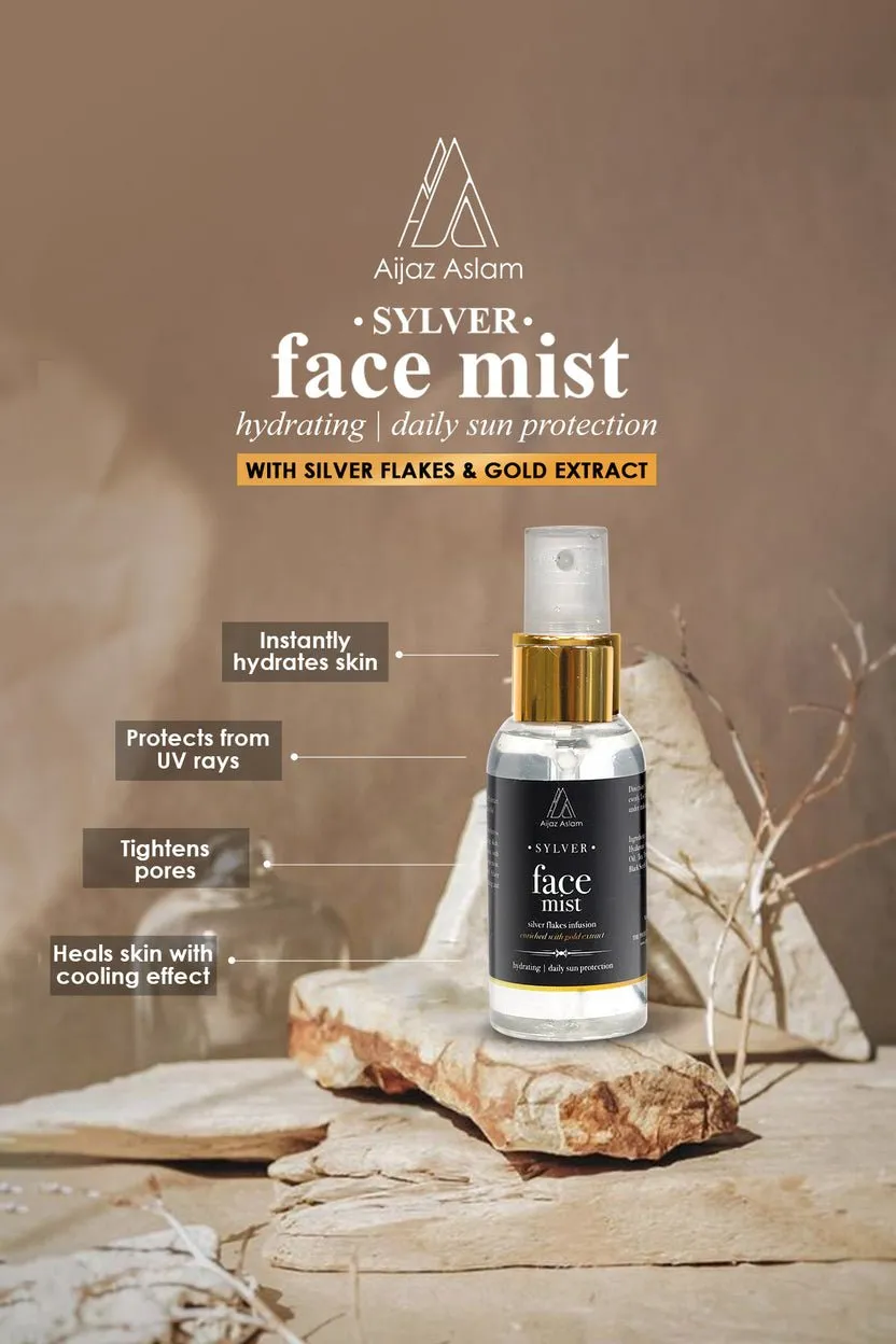 Aijaz Aslam Face Mist Hydrating Daily Sun Protection 50Ml