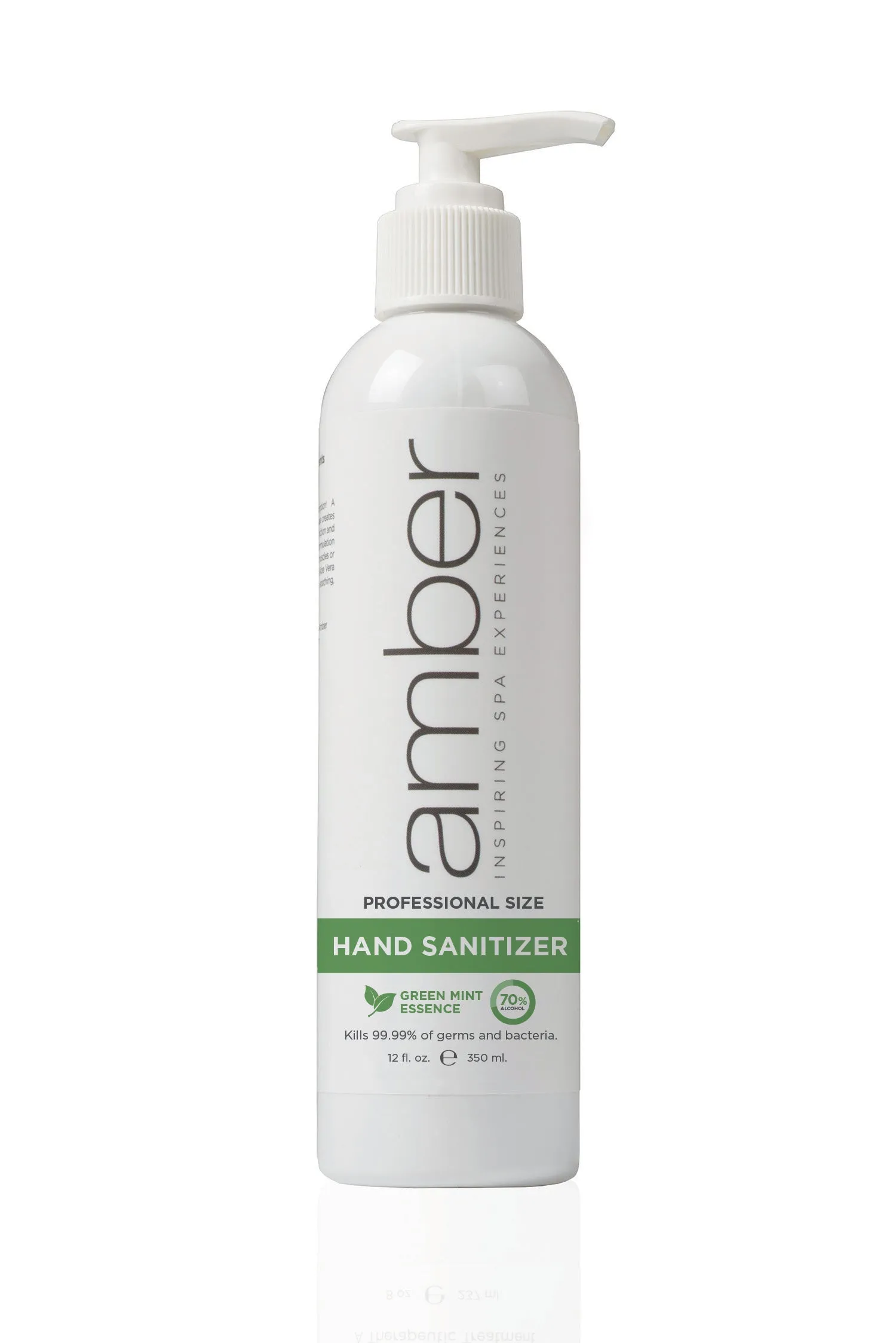 Amber Professional Green Mint Hand Sanitizer