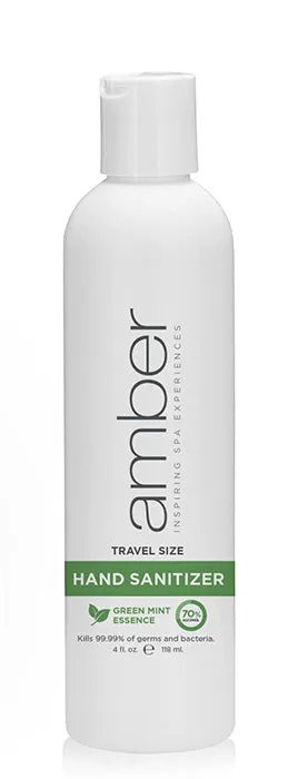 Amber Professional Green Mint Hand Sanitizer