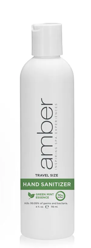 Amber Professional Green Mint Hand Sanitizer