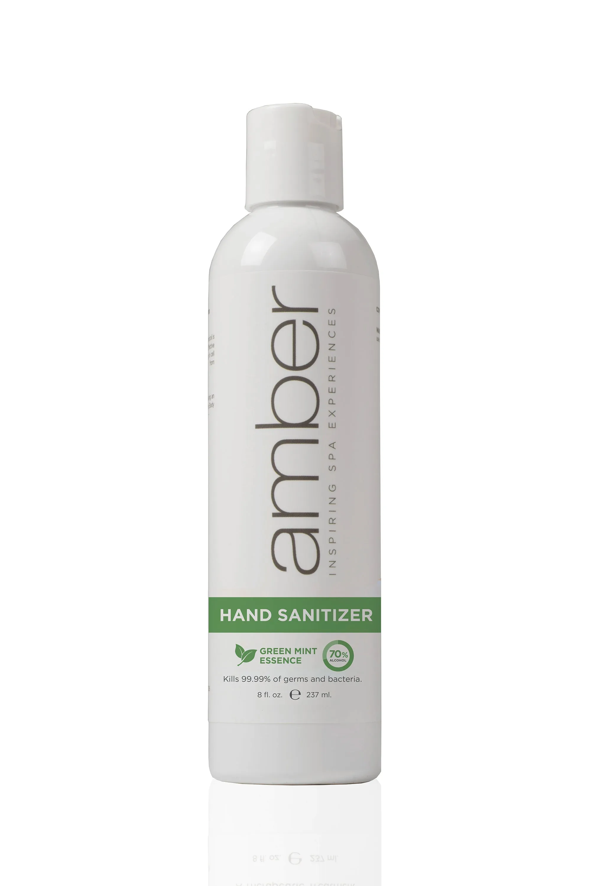 Amber Professional Green Mint Hand Sanitizer