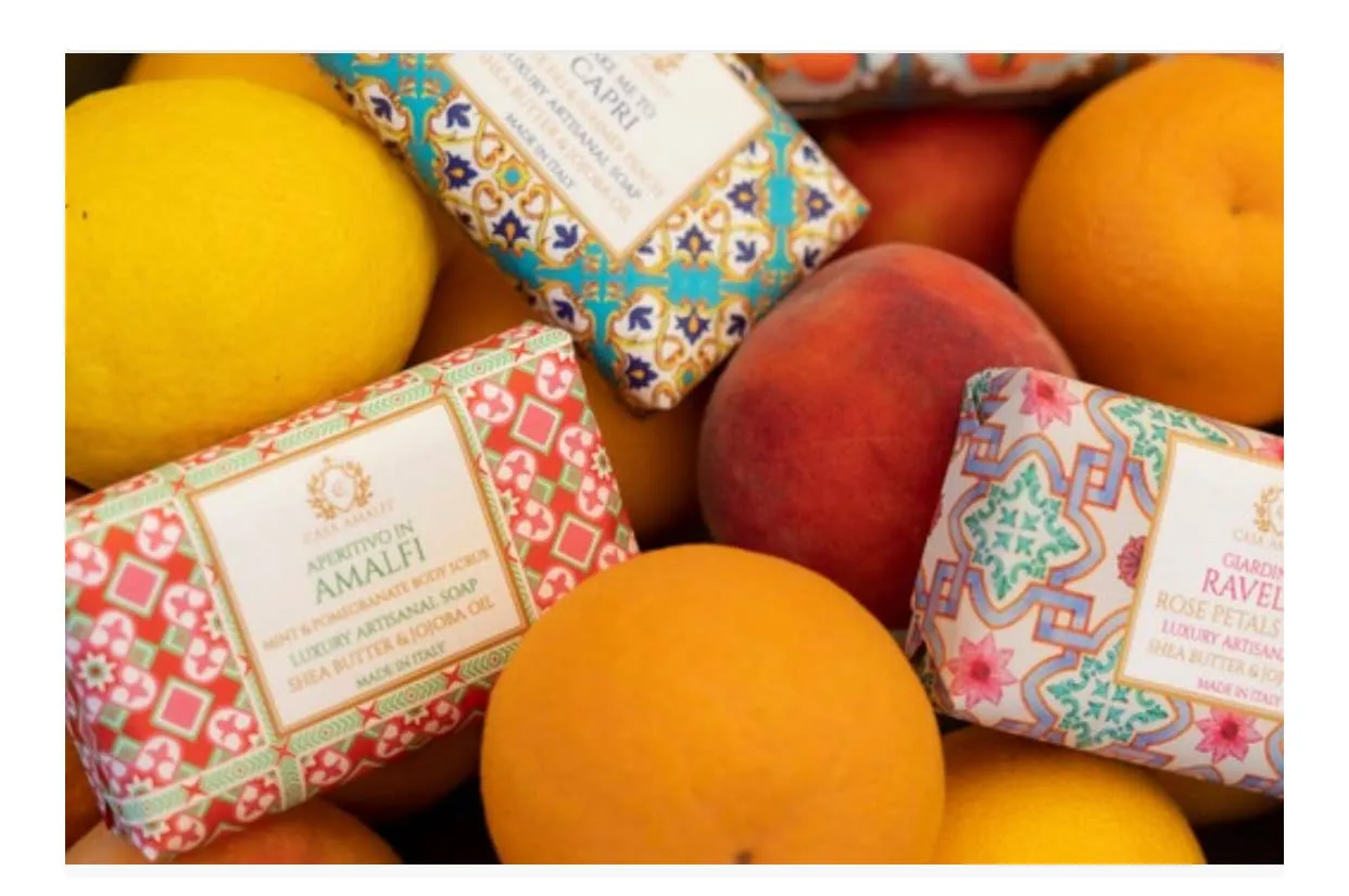 Aperitivo in Amalfi Mint & Pomegranate Bar Soap