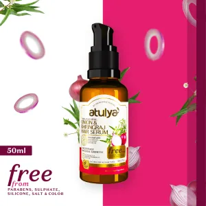 atulya Onion & Bhringraj Hair Serum - 50ml (Buy 3 Products & Get Rs.300 Off)