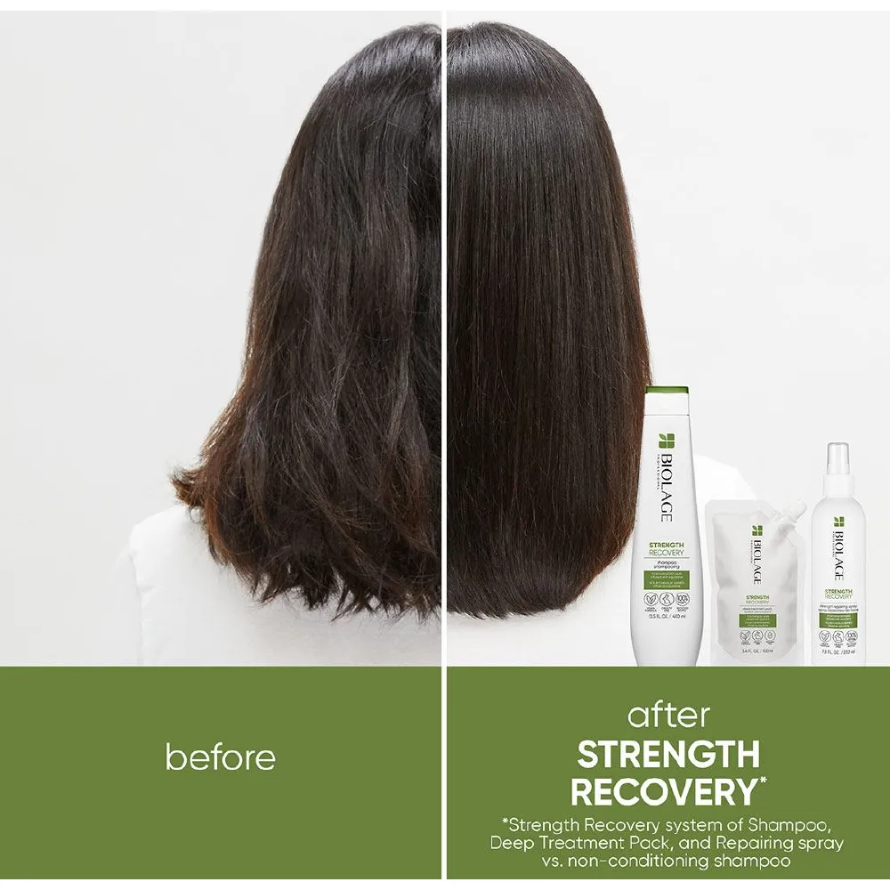 BIOLAGE STRENGTH RECOVERY SHAMPOO FOR DAMAGED HAIR 400ML