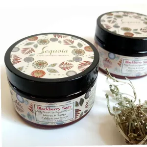 Blackberry Sage Body Scrub; By Sequoia