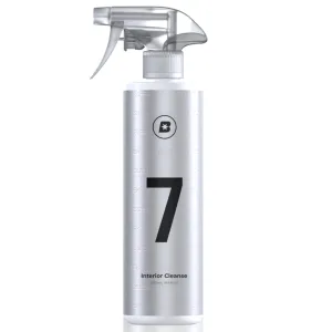 Blask No.7 Interior Cleanse - All in One Car Interior Cleaner and Odor Eliminator – Prevents Lint and Static | Apply on Leather, Plastic and Fabric (16.91oz)