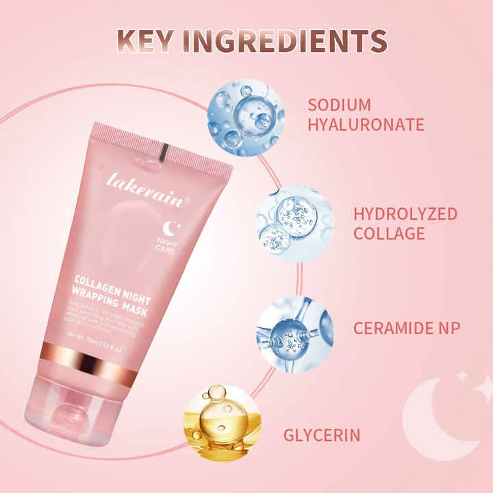 Collagen Night Wrapping Mask-قناع الكولاجين الليلي