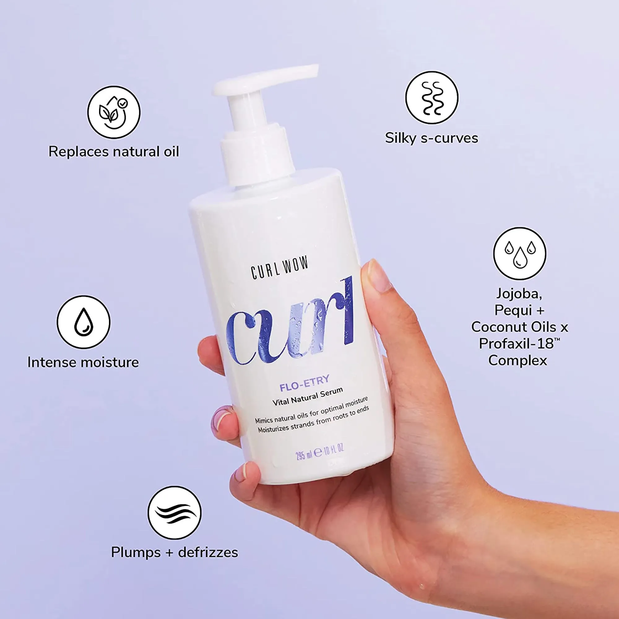 Color Wow Curl Wow FLO-ETRY Vital Natural Serum