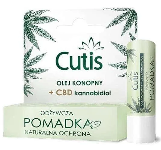 Cutis nourishing lipstick with hemp oil   CBD 5g