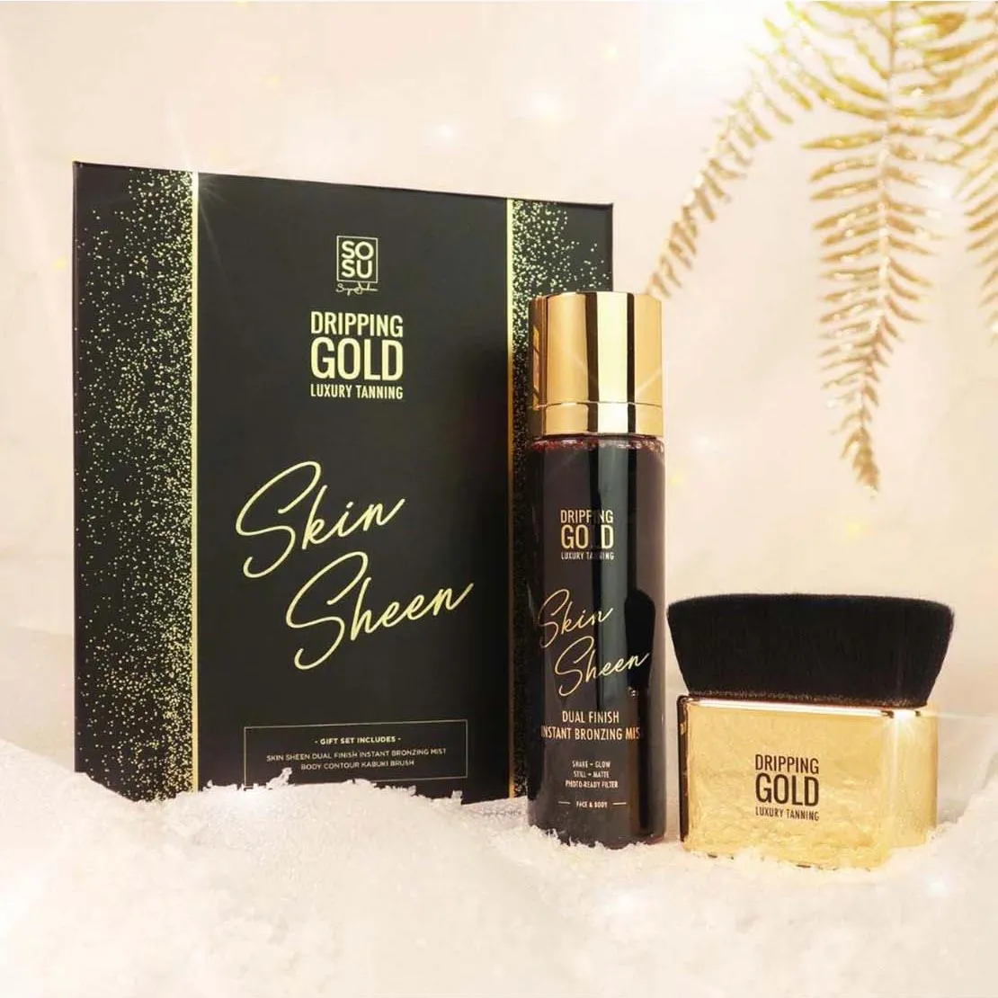 Dripping Gold Skin Sheen Gift Set