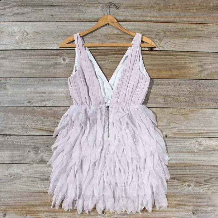 Drizzling Mist Dress in Dusty Lavender