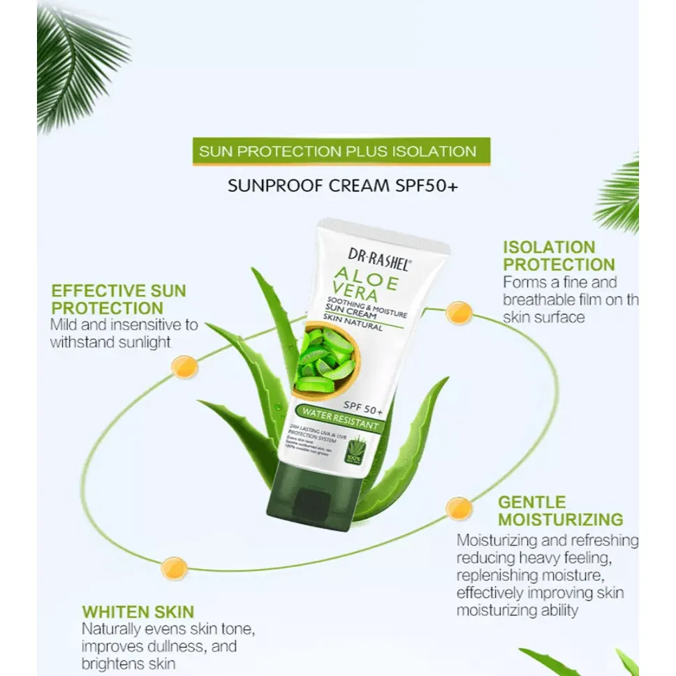 Dr.Rashel Aloe Vera Sun Cream SPF 50  - 60g