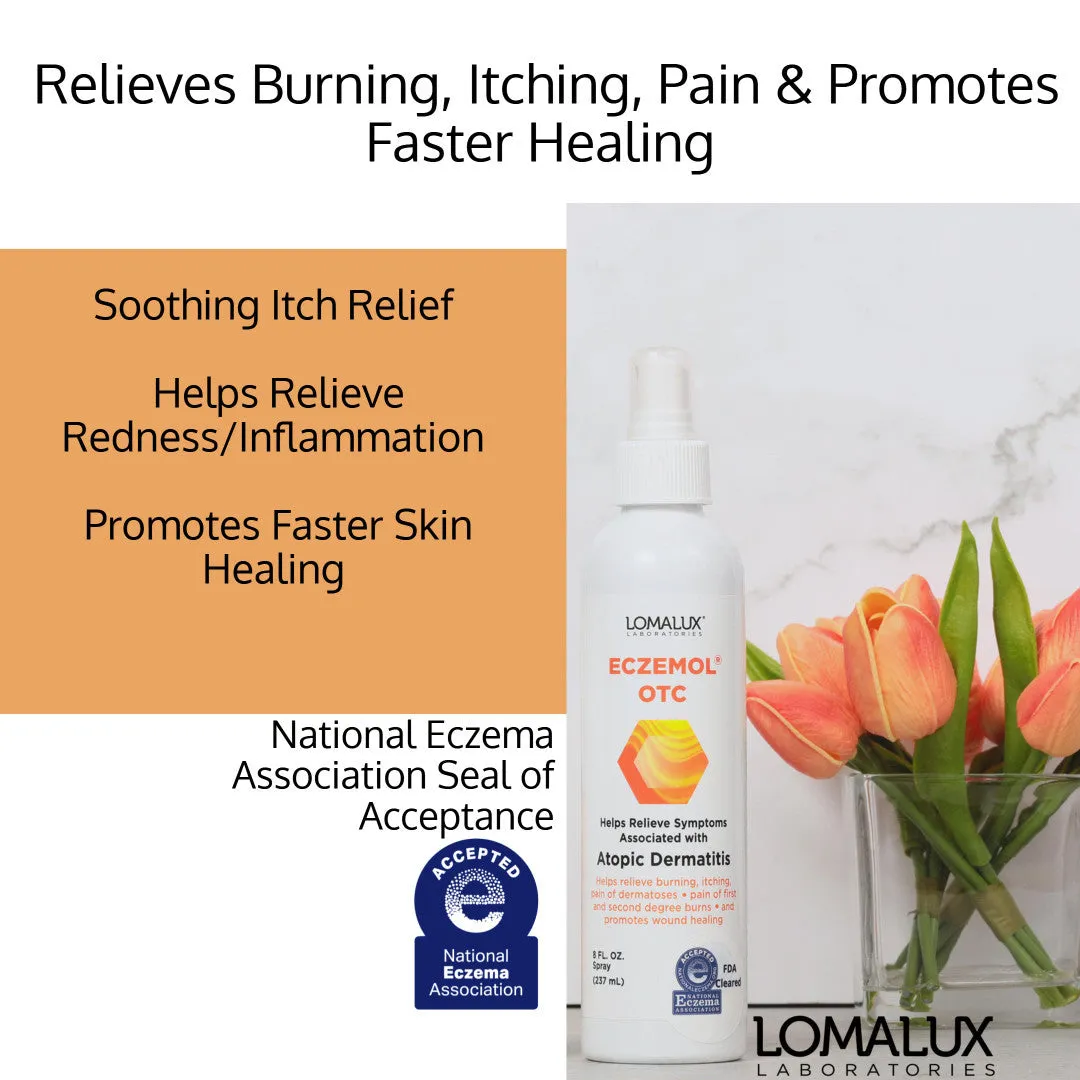 Eczemol OTC Topical Eczema Spray with Hypochlorous Acid (HOCl)