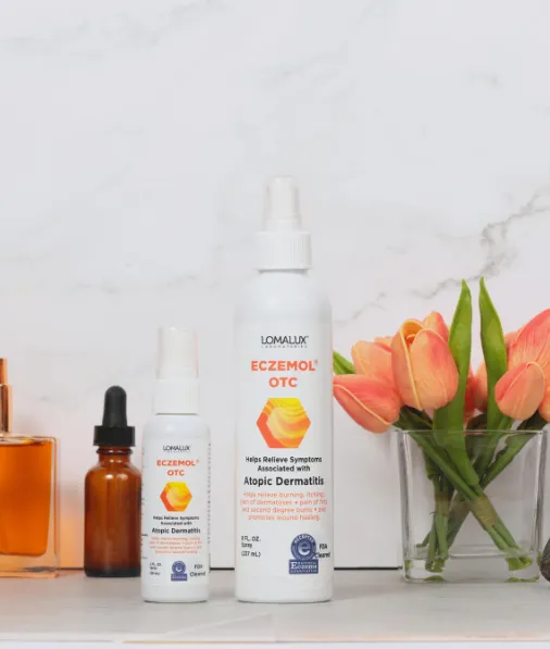 Eczemol OTC Topical Eczema Spray with Hypochlorous Acid (HOCl)