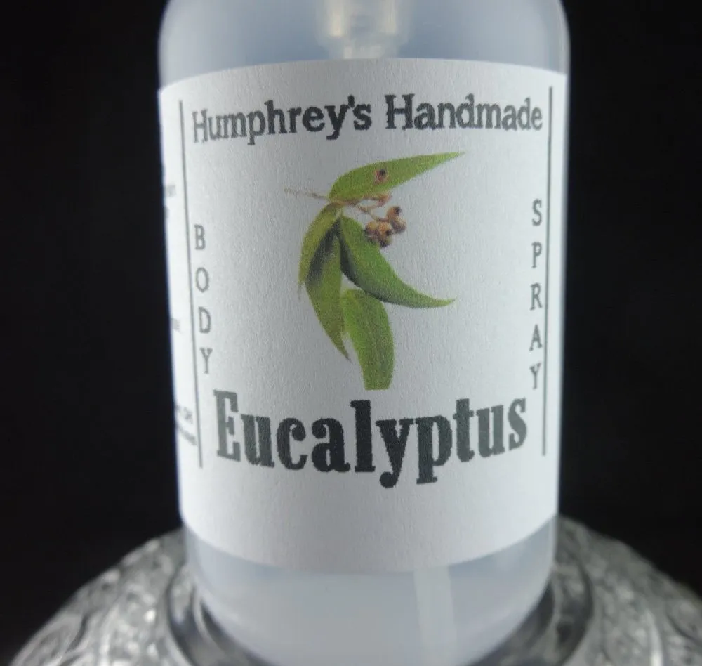 EUCALYPTUS Body Spray | Unisex | Essential Oil |