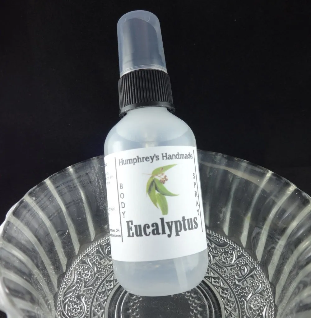 EUCALYPTUS Body Spray | Unisex | Essential Oil |