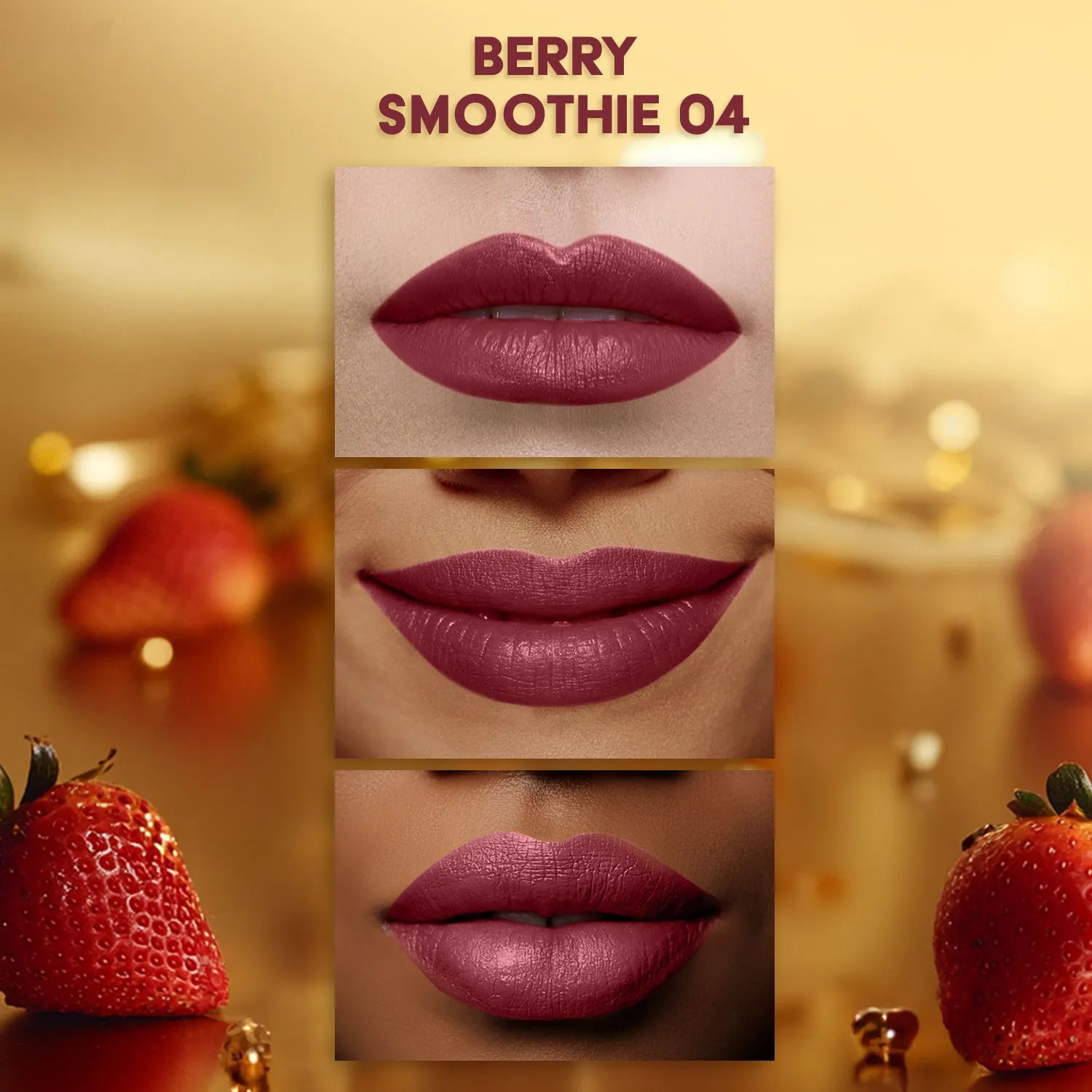 FC Comfy Matte Velvet Touch Lipstick Berry Smoothie 04