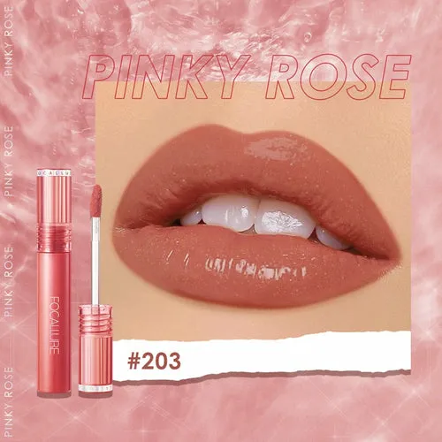 FOCALLURE Shiny Nourish Lipgloss 17 Colors Liquid Lipstick Waterproof