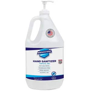 Gel Hand Sanitizer 75% Ethyl Alcohol Gallon w/ Pump - Made in USA