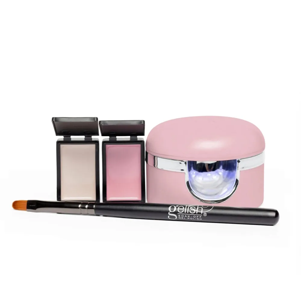 Gelish Cream Polish - Blush Starter Kit - With UV Light