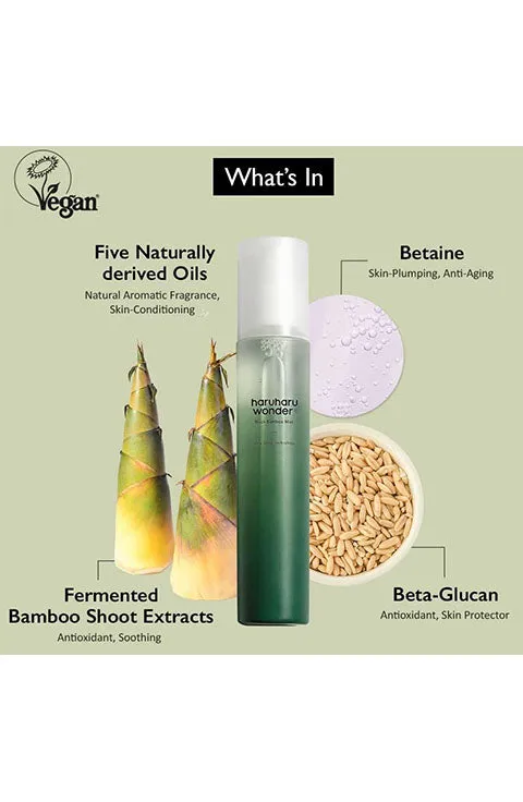 Haruharu Wonder Black Bamboo Mist 80Ml or 150Ml