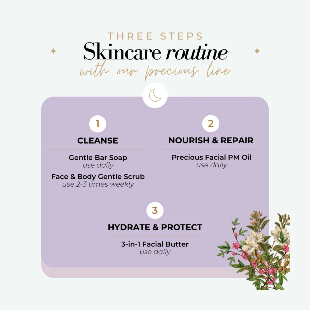 Hibiscus - Almond Face & Body Gentle Scrub