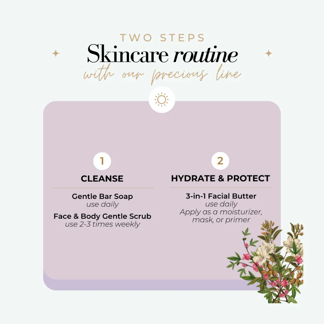 Hibiscus - Almond Face & Body Gentle Scrub
