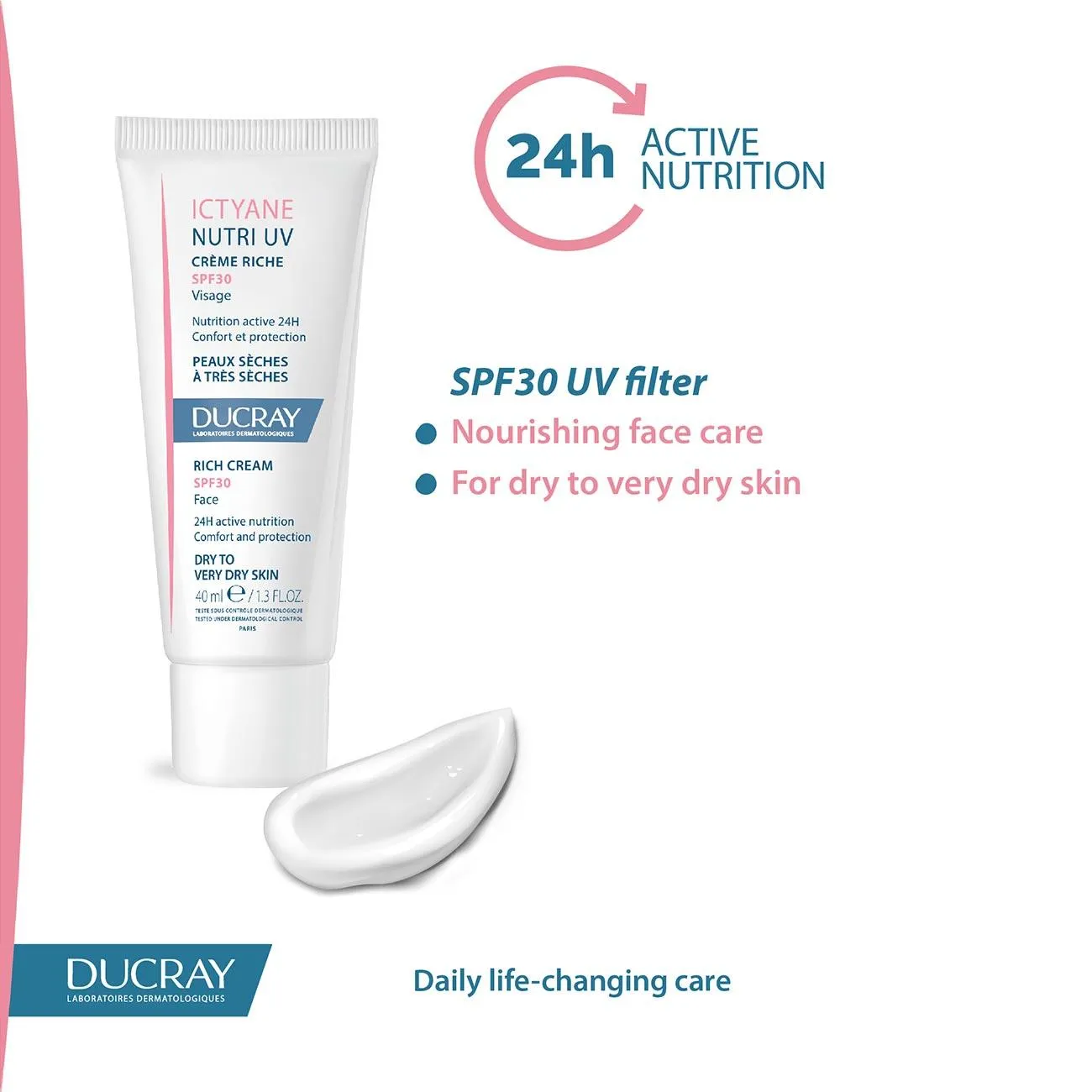 Ictyane Nutri UV Rich Face Cream SPF30