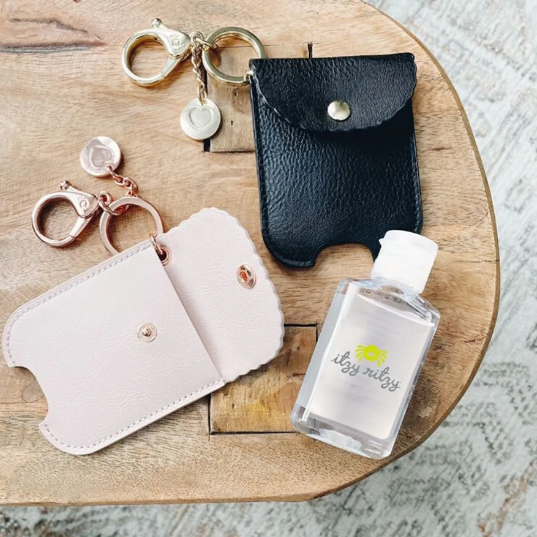 Itzy Ritzy Cute" N Clean Black Sanitizer Case