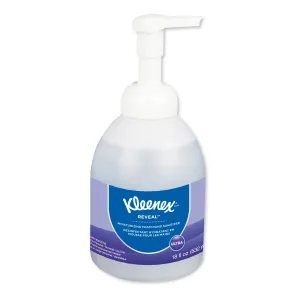 Kleenex Reveal Ultra Moisturizing Foam Hand Sanitizer, 18 Oz Bottle, Clear - KCC45826EA