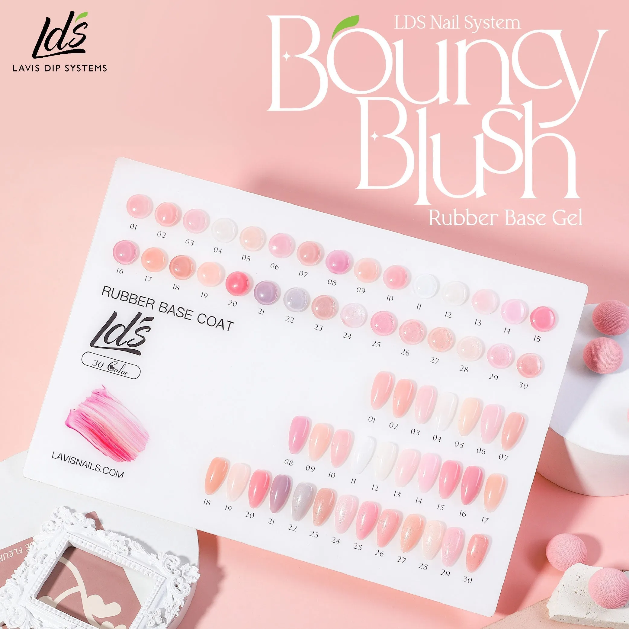 LDS Rubber Base Gel Polish 15ml - RB-06