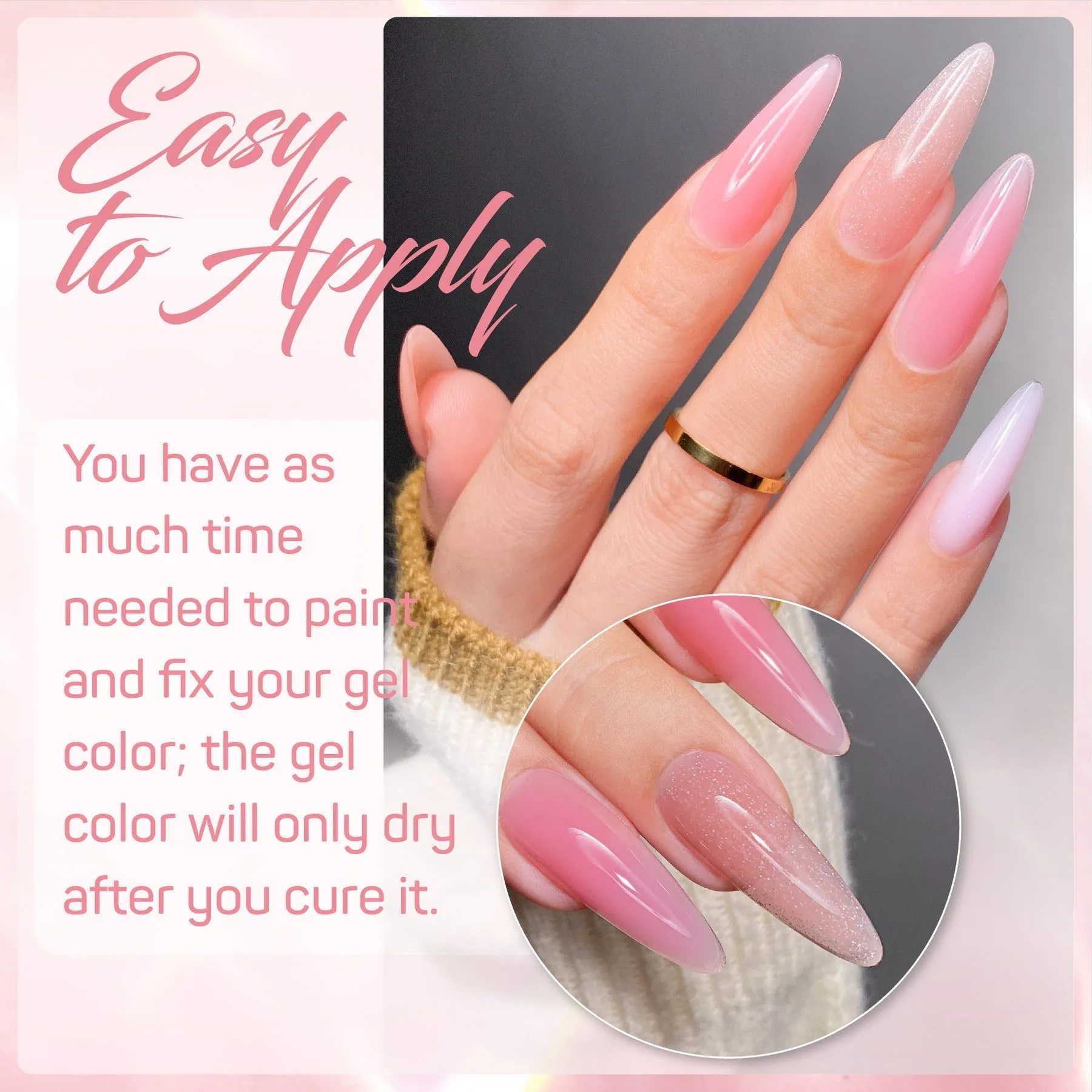 LDS Rubber Base Gel Polish 15ml - RB-06