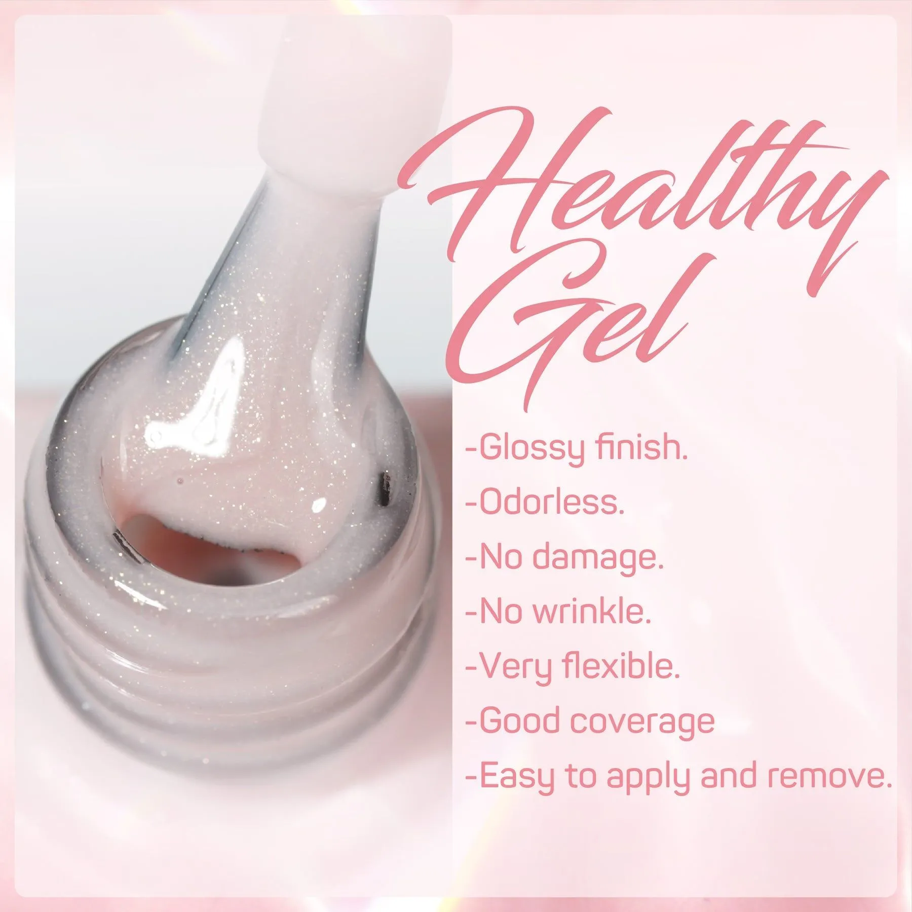 LDS Rubber Base Gel Polish 15ml - RB-06