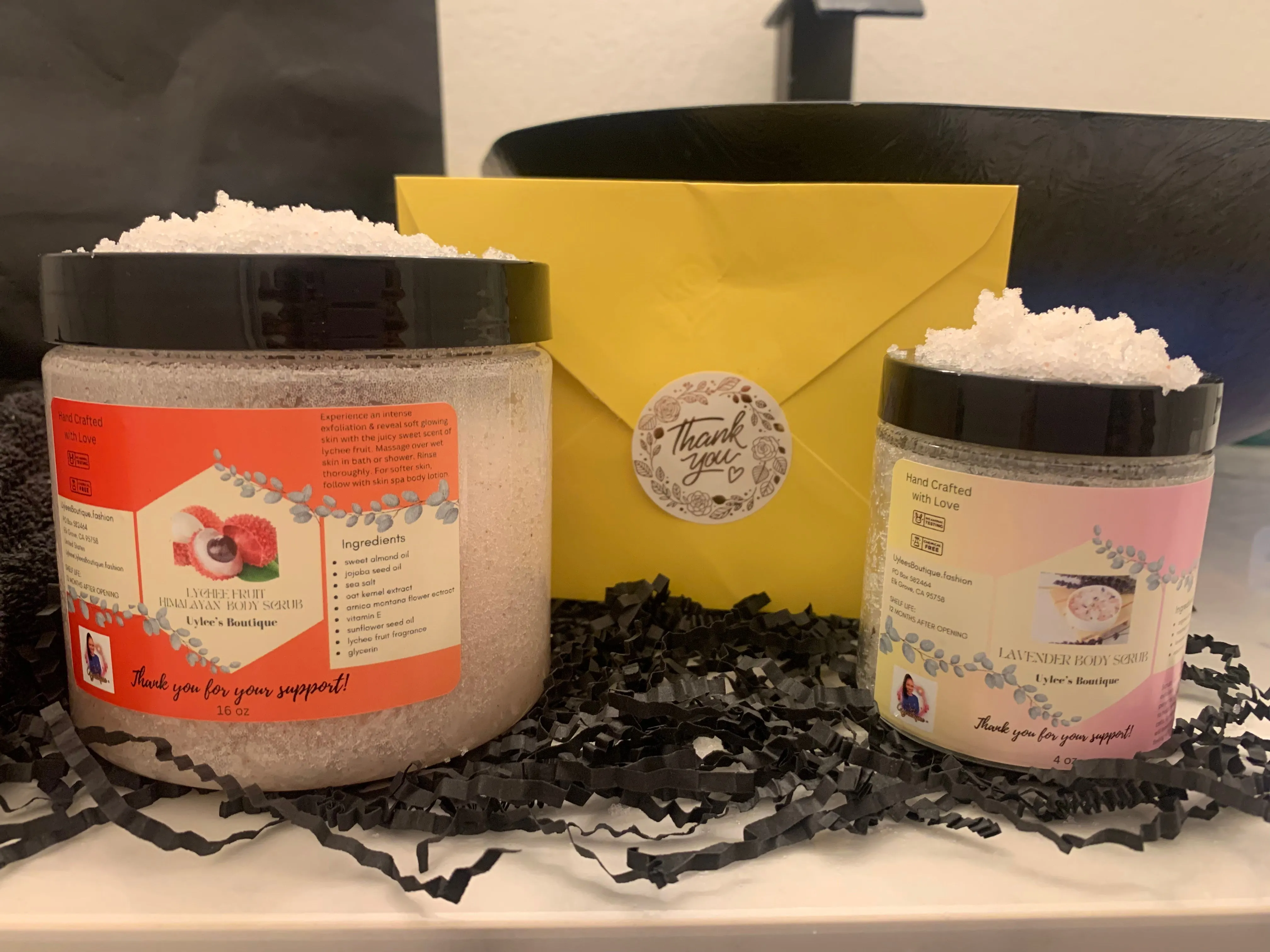 Lychee Fruit Himalayan Body Scrub, 16 oz