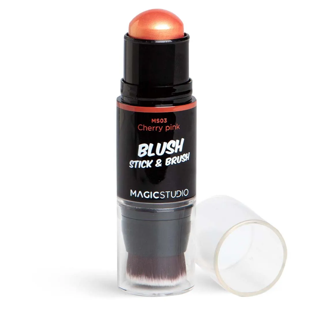 Magic Studio Shaky Blush Stick & Brush  Assorted 1PC