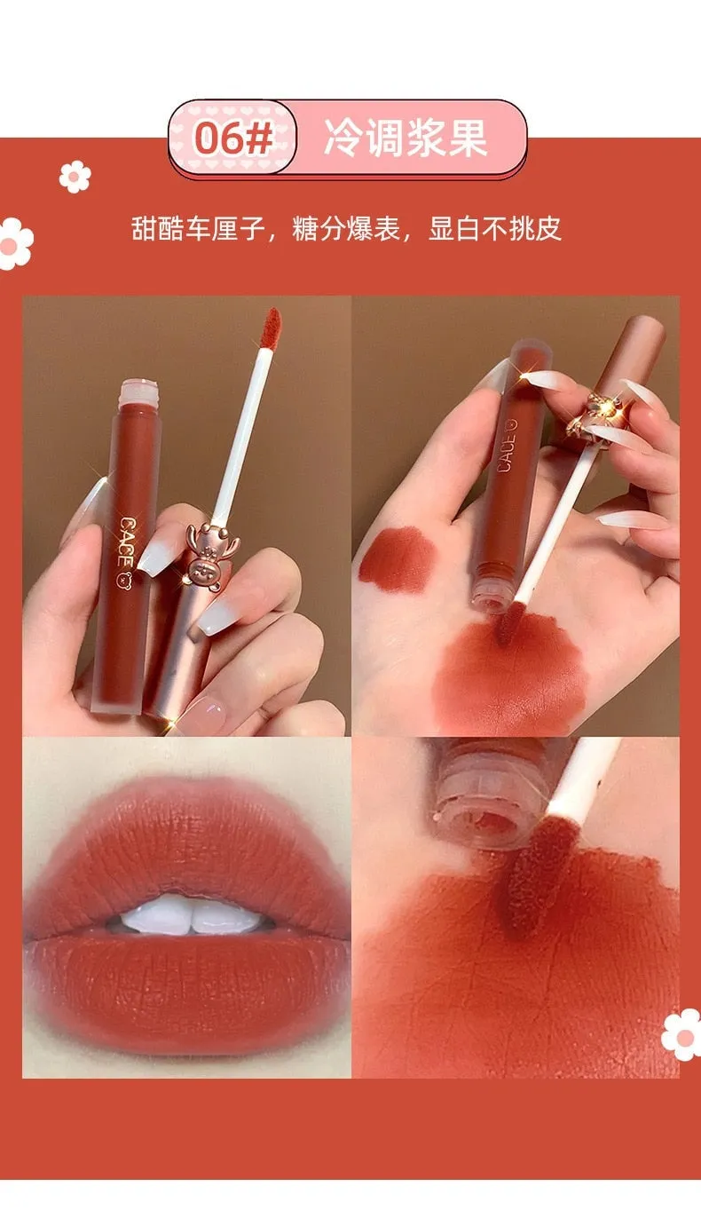 Matte Velvet Bear Liquid Lipstick