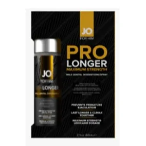 Maximum Strength Delay Spray for Men by JO Prolonger