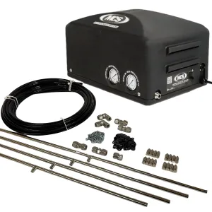 MCS Products .5 GPM Fully Enclosed Misting Pump With 32ft. Stainless Mist Line Kit