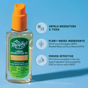 Mosquito Repellent Lemon Eucalyptus Oil Table Display