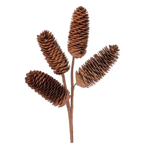 Natural Pinecone Spray, 12", Natural