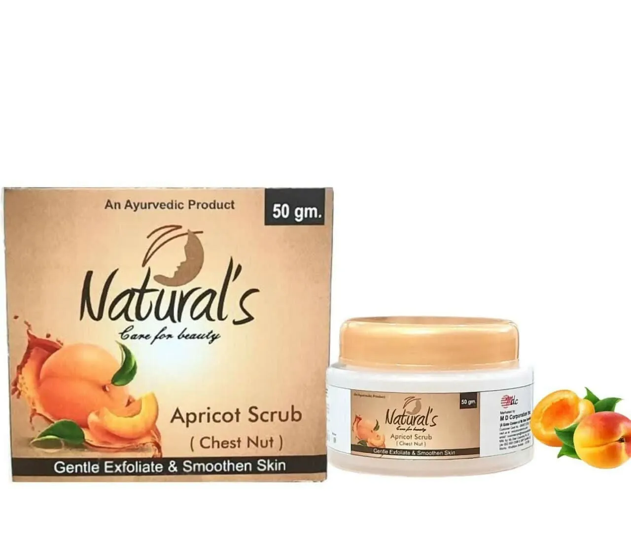 Natural's Care for Beauty - APRICOT SCRUB (50 g)