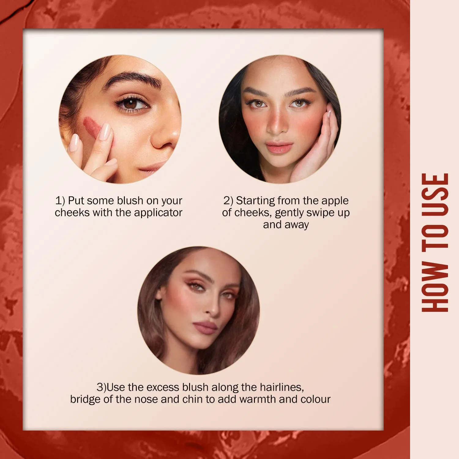 NY Bae Creme Blush | Creamy Finish | Light Weight | Blendable | Rich Pigment - Merry Maroon 01 (10g)