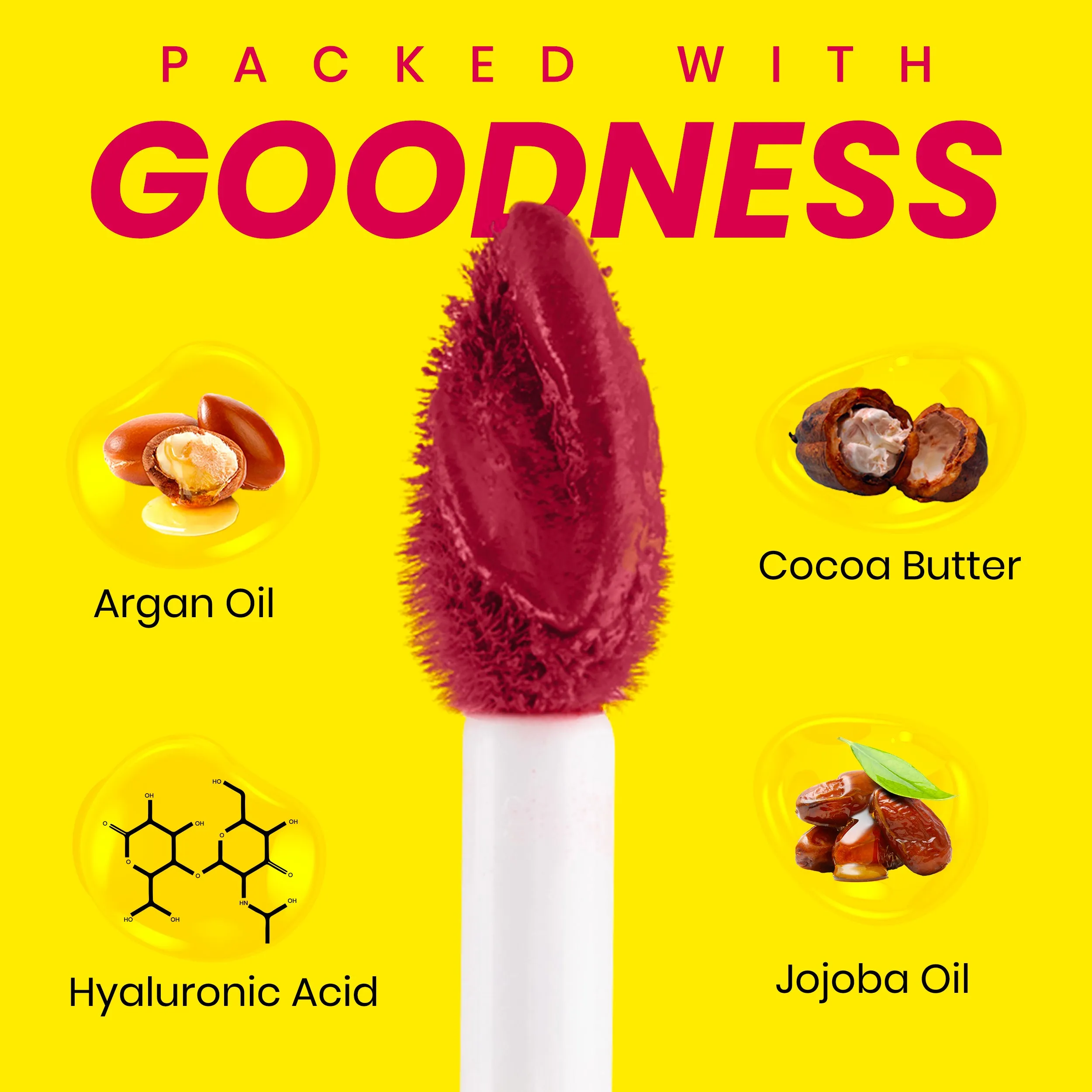 NY Bae Velvet Mousse Liquid Lipstick- Fiesty Pink 05 (6.5ml) | Velvet Matte Finish | Transferproof | Smudgeproof | Ultra Light | Smooth | Moisturising Pink Lipstick