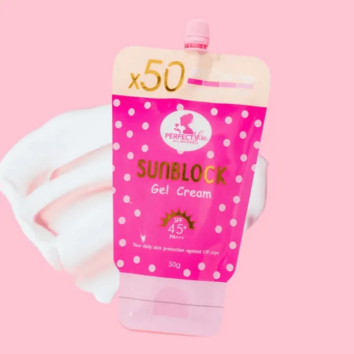 Perfect Skin Sunblock Gel Cream Spf45 - 50g