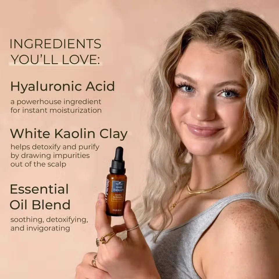 Plant Therapy | Hair Therapy Soothe & Detoxify Scalp Serum
